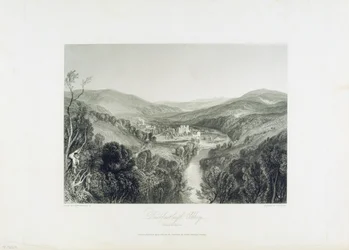 Abbaye de Buckfastleigh, Devon, vers 1826